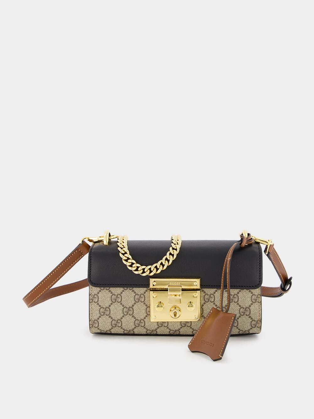 Gucci mini padlock bag top