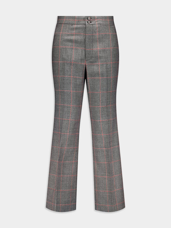 GucciPlaid Wool Trousers at Fashion Clinic
