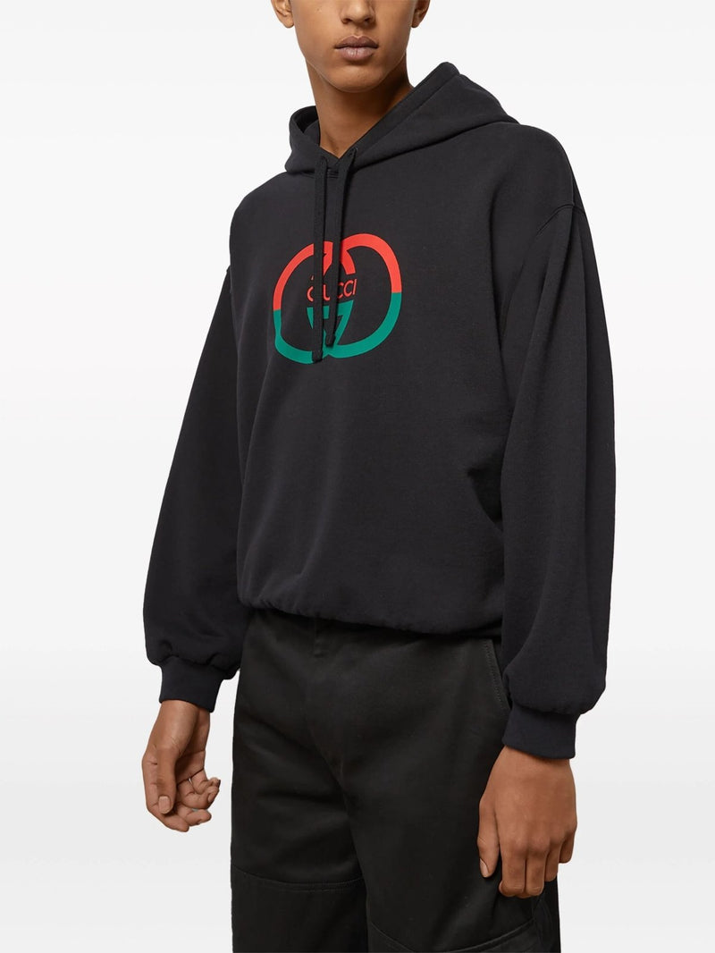 GucciPrinted Hooded Sweatshirt at Fashion Clinic