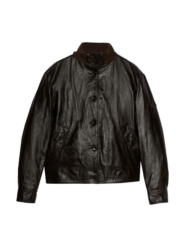 GucciReversible Leather Bomber Jacket at Fashion Clinic
