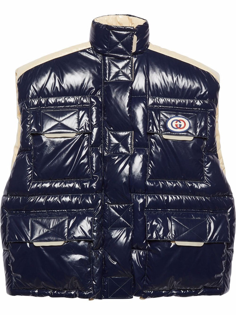 GucciReversible Padded Vest at Fashion Clinic