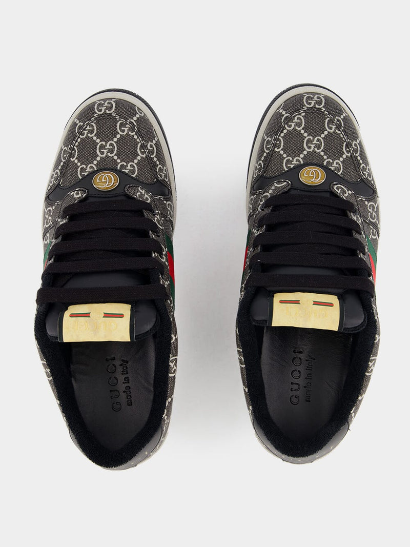 GucciSignature Monogram Screener Sneakers at Fashion Clinic