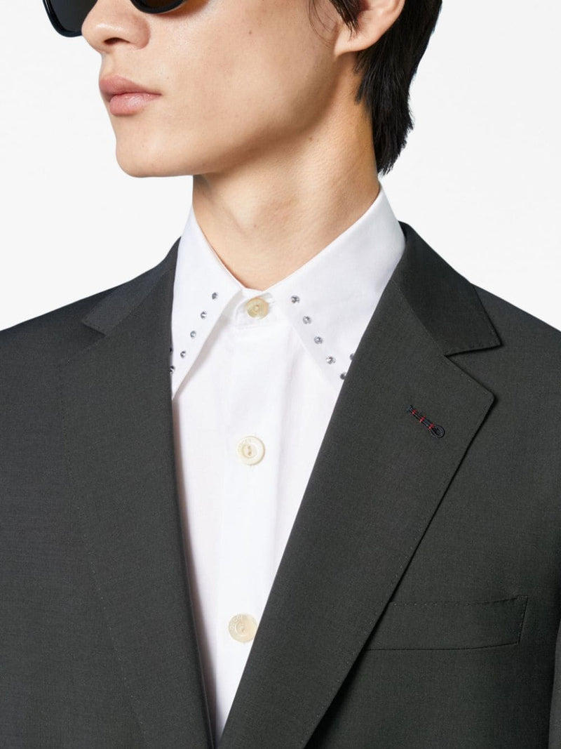 GucciSingle-Breasted Wool Moahir Suit at Fashion Clinic