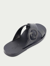 GucciSLIDE SANDALS NEW BRIGHTON LEATHER at Fashion Clinic
