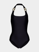 GucciSparkling Jersey Swimsuit With Interlocking G at Fashion Clinic
