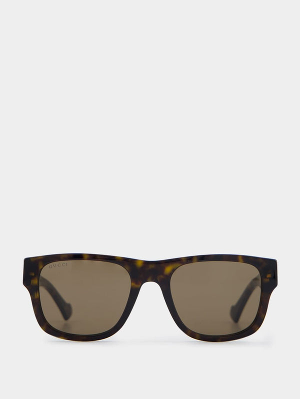 GucciSquare Frame Sunglasses at Fashion Clinic