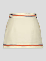GucciStriped Cotton Wrap Skirt at Fashion Clinic