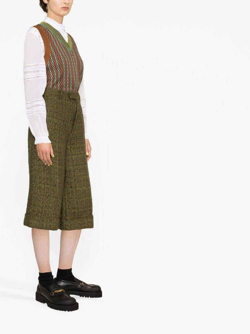 GucciTweed Wool Trousers at Fashion Clinic