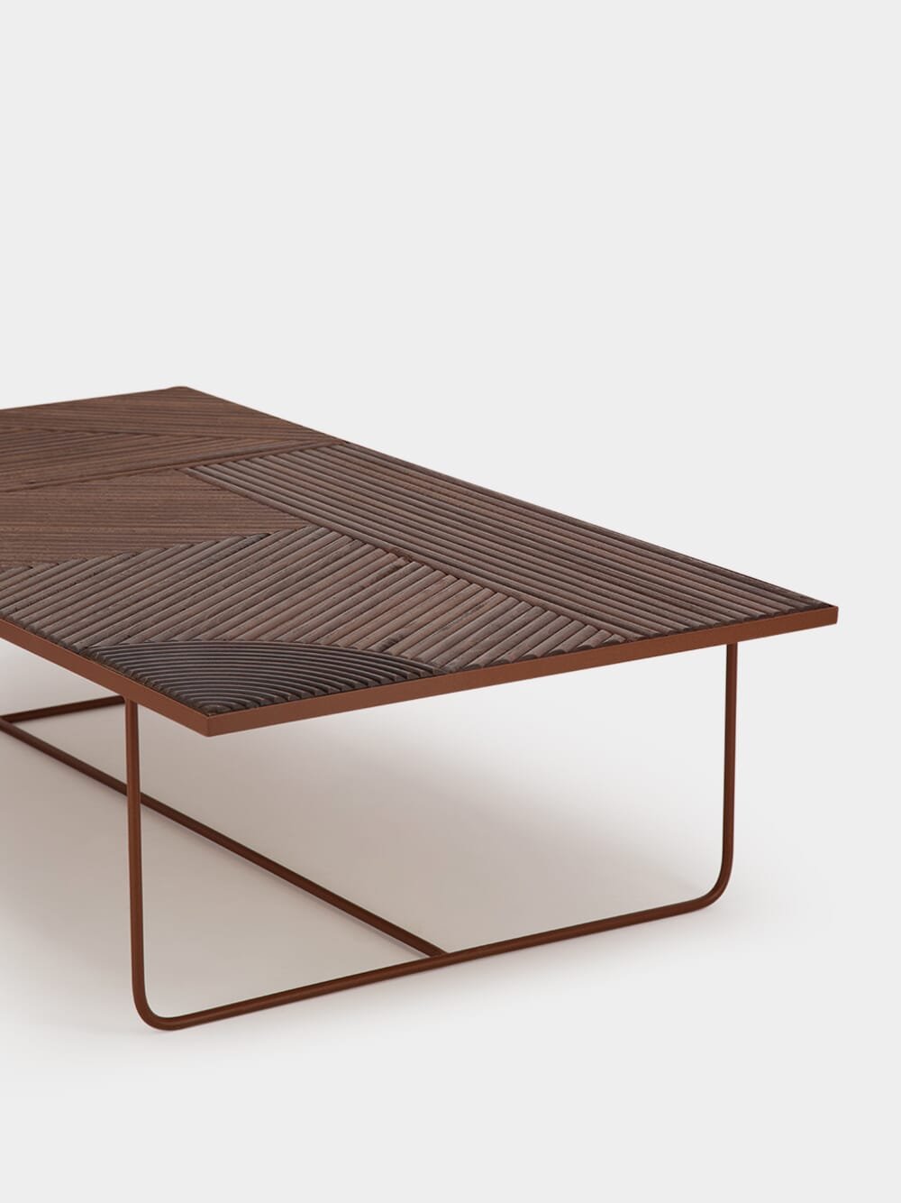 HonoréPaloma Brown Rectangular Coffee Table at Fashion Clinic