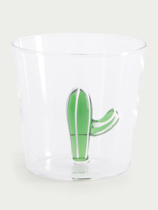 Ichendorf MilanoGreen Cactus Tumbler Glass at Fashion Clinic
