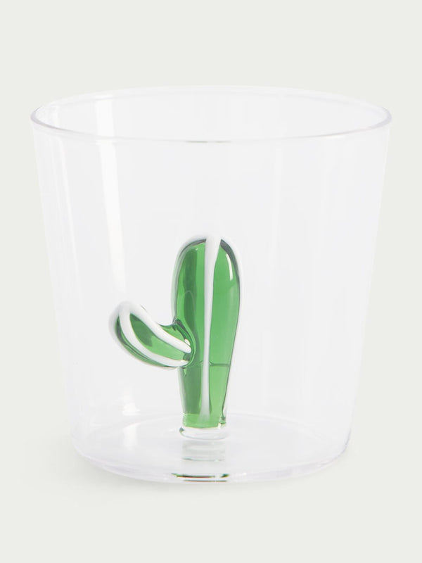 Ichendorf MilanoGreen Cactus Tumbler Glass at Fashion Clinic