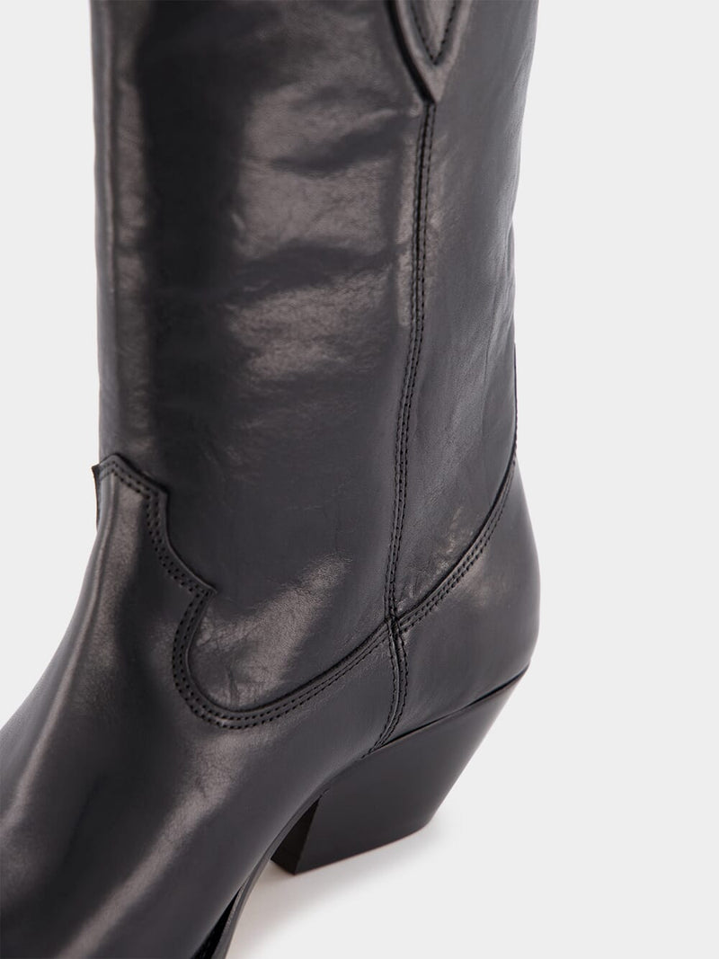 Isabel MarantClassic Leather Cowboy Boots at Fashion Clinic