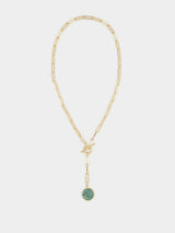 Isabel MarantGolden Collier Necklace at Fashion Clinic