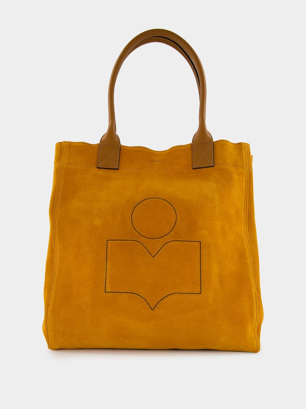 Isabel MarantMedium Yenky Logo-Embroidered Tote Bag at Fashion Clinic