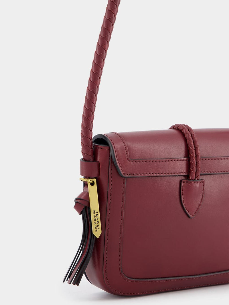 Isabel MarantVigo Flap Leather Crossbody Bag at Fashion Clinic