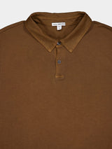 James PerseClassic Brown Polo Shirt at Fashion Clinic