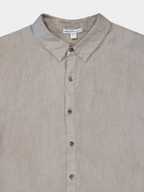 James PerseClassic Linen Beige Shirt at Fashion Clinic