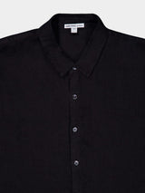 James PerseClassic Linen Black Shirt at Fashion Clinic