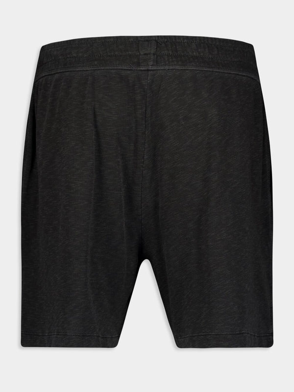 James PerseFrench Terry Green Sweat Shorts at Fashion Clinic