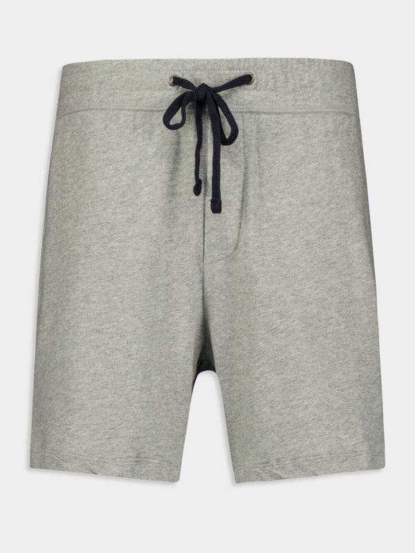 James PerseFrench Terry Grey Sweat Shorts at Fashion Clinic
