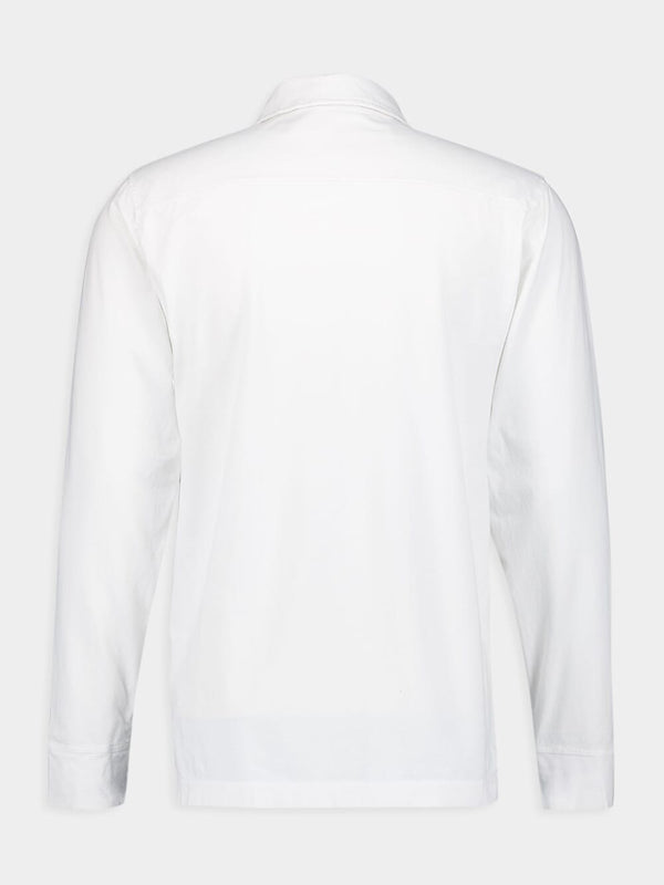 James PerseLong-Sleeved Jersey-Knit Shirt at Fashion Clinic