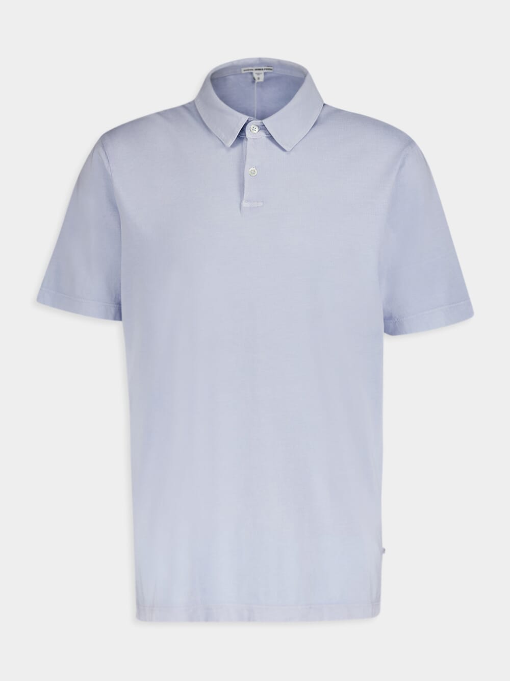 James PerseShort-Sleeved Classic Blue Polo Shirt at Fashion Clinic