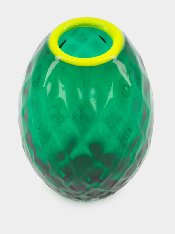 La DoubleJEmerald Baby Egg Vase at Fashion Clinic