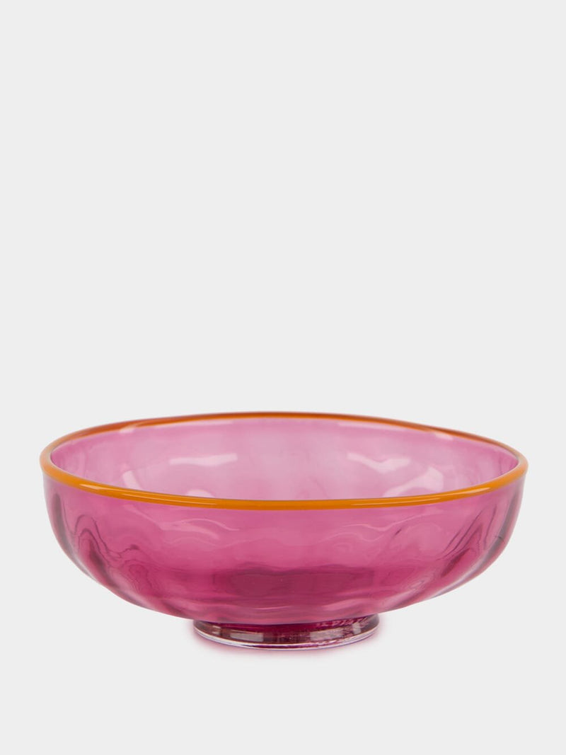 La DoubleJSet of 4 Murano Glass Nut Bowls at Fashion Clinic