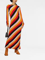 La DoubleJWool blend maxi dress at Fashion Clinic