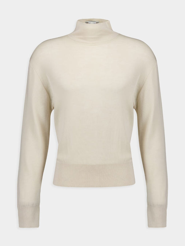 LemaireSeamless Turtleneck Sweater at Fashion Clinic