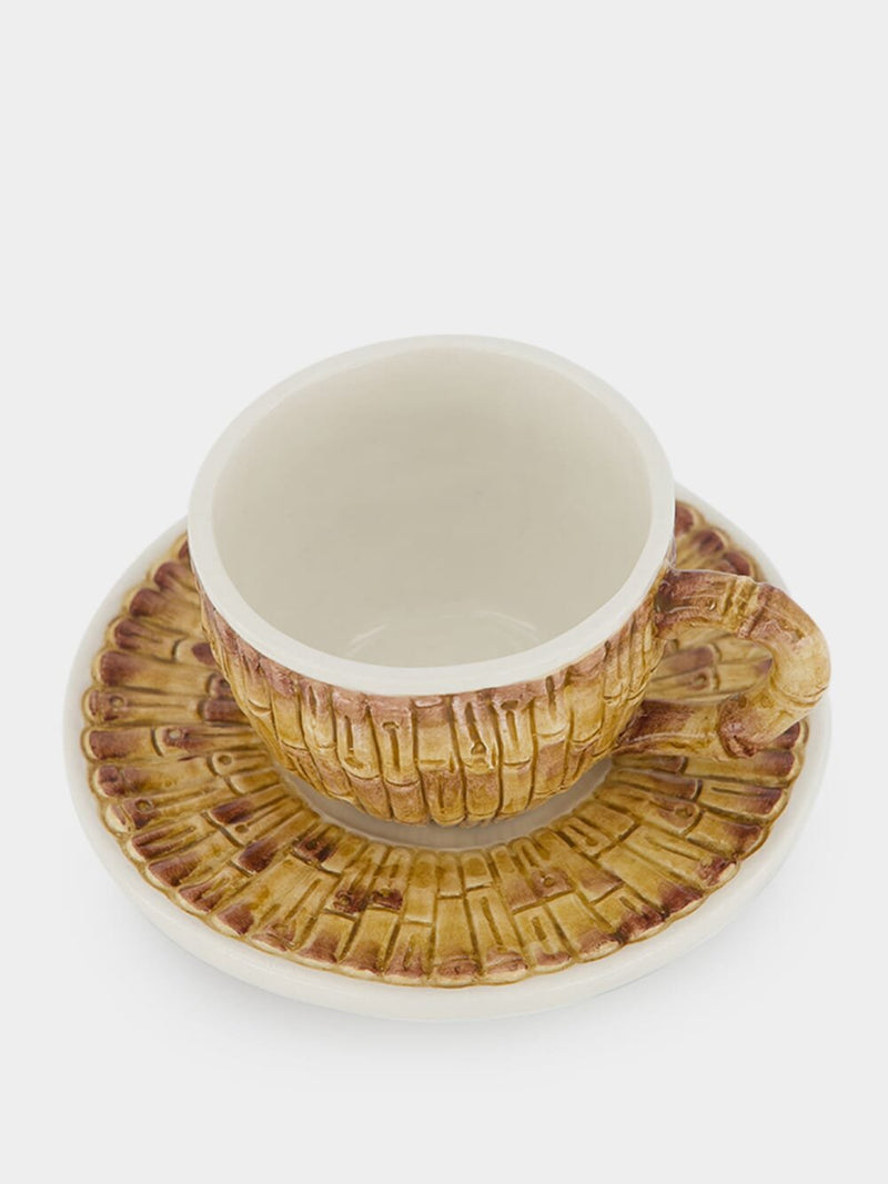 Les OttomansCeramic Bamboo Coffee Cup at Fashion Clinic