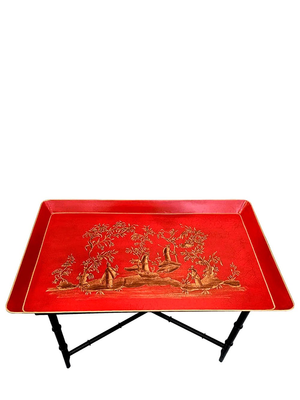 Les OttomansChinoiserie coffee table at Fashion Clinic