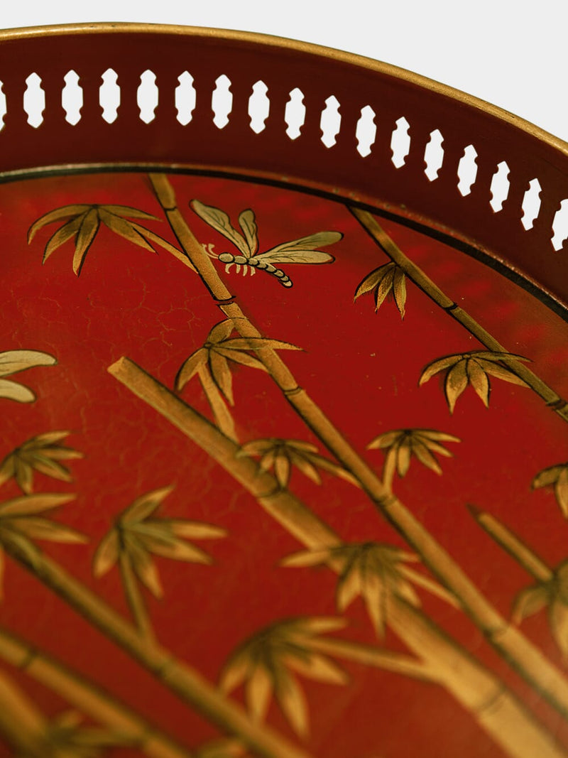 Les OttomansFlora iron tray Bamboo 28cm at Fashion Clinic