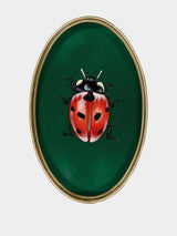 Les OttomansFlora Iron Tray Ladybug 33cm at Fashion Clinic
