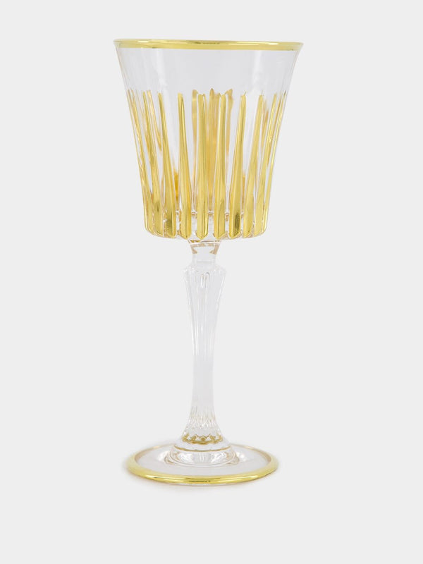 Les OttomansGilded Crystal Goblet at Fashion Clinic