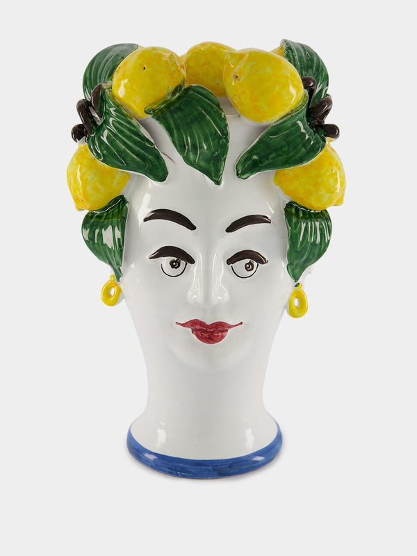 Les OttomansHandpainted Women Sculpture Vase at Fashion Clinic