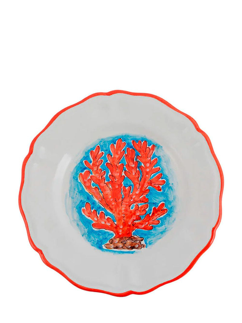 Les OttomansLa Menagerie D'ete Coral Dinner Plate at Fashion Clinic