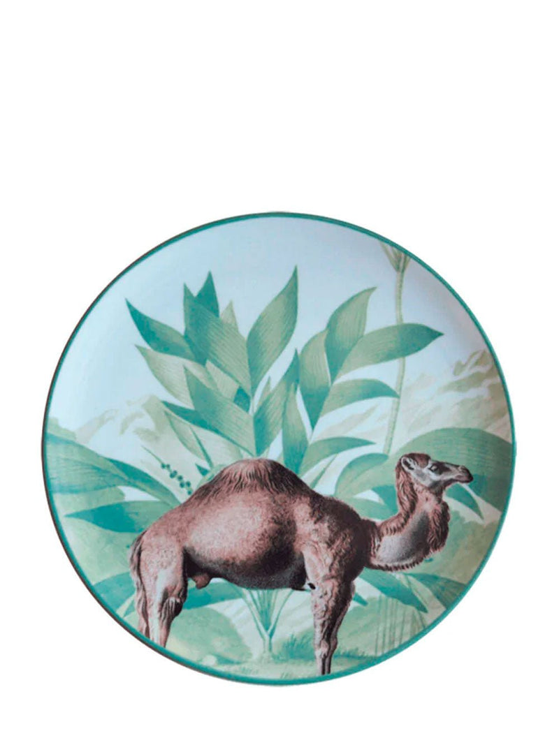 Les OttomansLa Menagerie Ottomane Camel dinner plate at Fashion Clinic