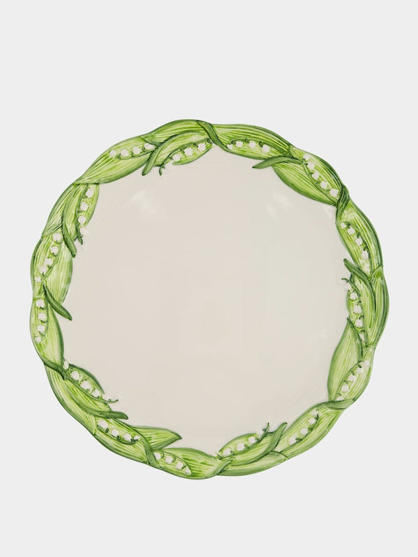 Les OttomansLily Valley Ceramic Charger Plate at Fashion Clinic