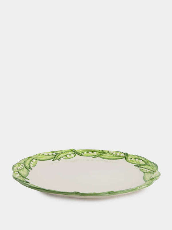 Les OttomansLily Valley Ceramic Charger Plate at Fashion Clinic