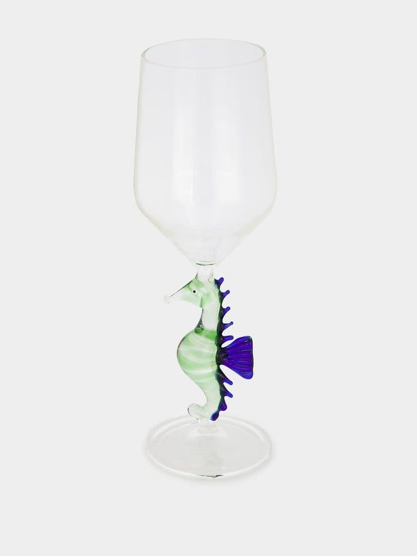 Les OttomansSeahorse Wine Glass at Fashion Clinic