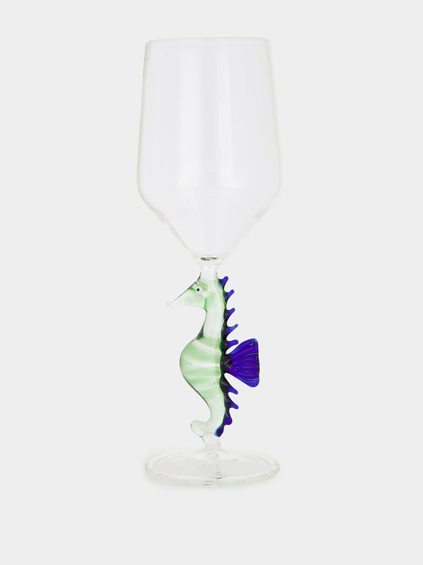 Les OttomansSeahorse Wine Glass at Fashion Clinic