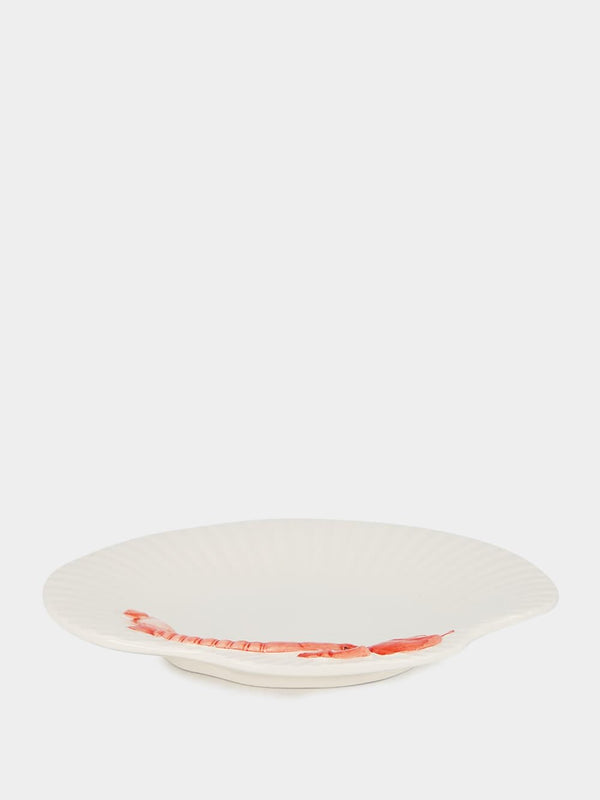 Les OttomansShell Collection Lobster Dinner Plate at Fashion Clinic