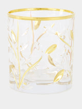 Les OttomansTumbler Gold Water Glass at Fashion Clinic