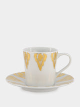 Les OttomansUzbek Porcelain Tea Cup at Fashion Clinic