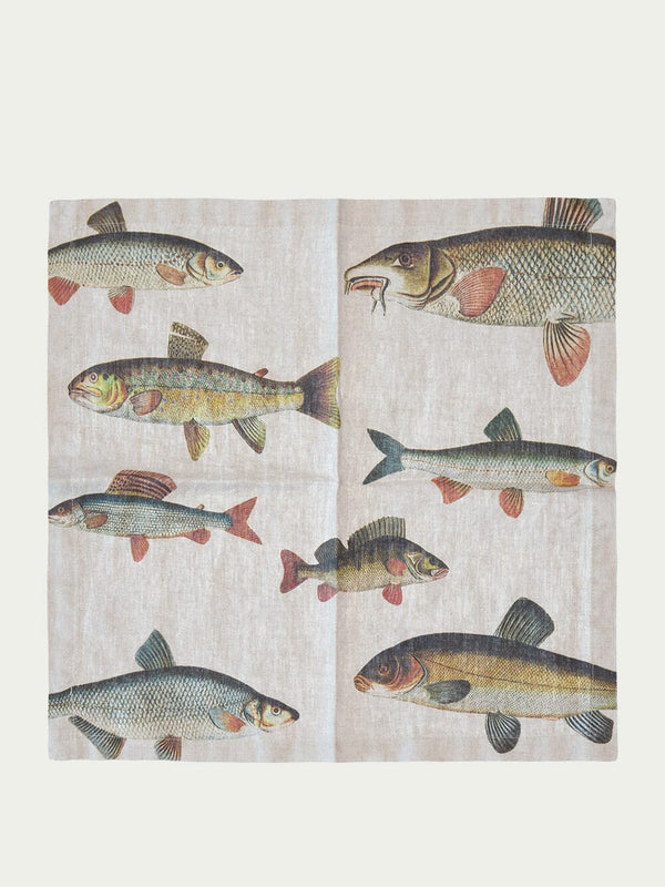 LinoroomSet of 6 Fishes Napkins at Fashion Clinic