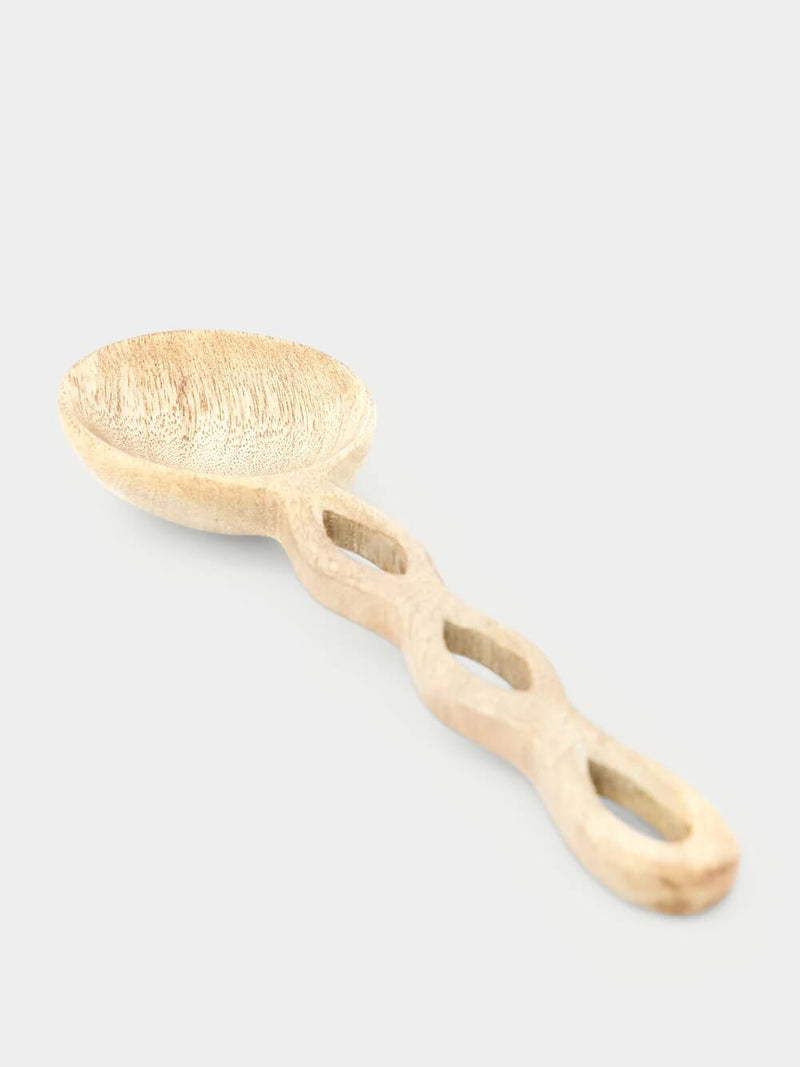 Madam StoltzCarved Wooden Serving Spoon at Fashion Clinic