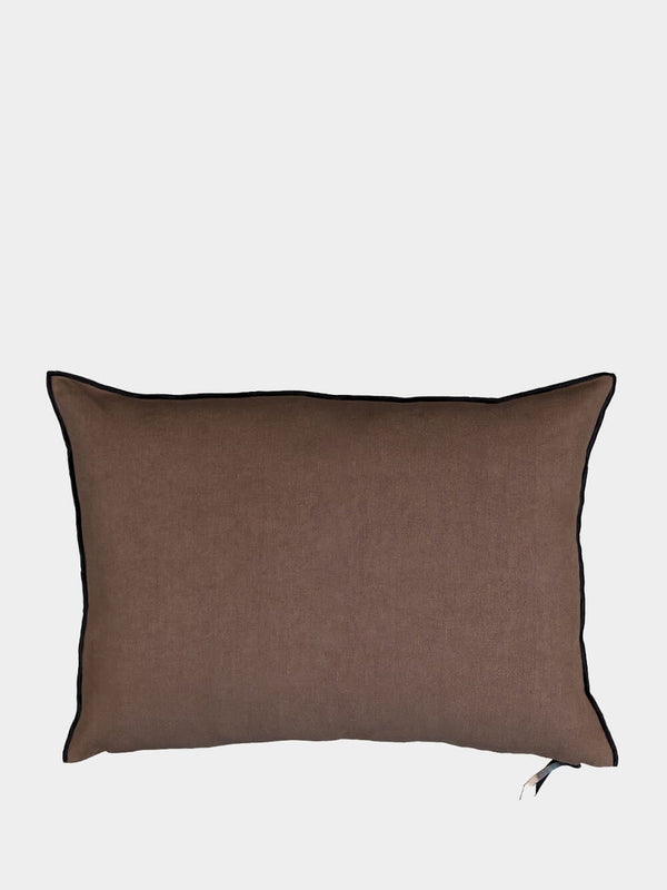 Maison de VacancesVice Versa Washed Linen Crepe Cushion at Fashion Clinic