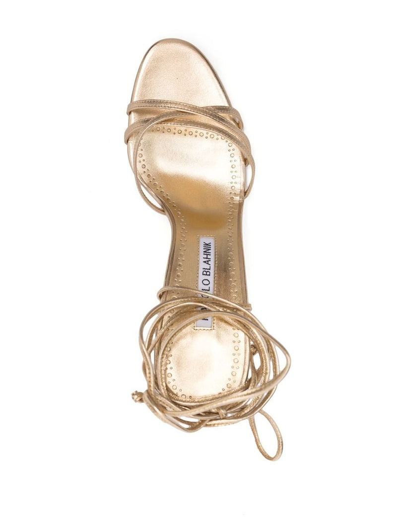 Manolo blahnik outlet leva sandals