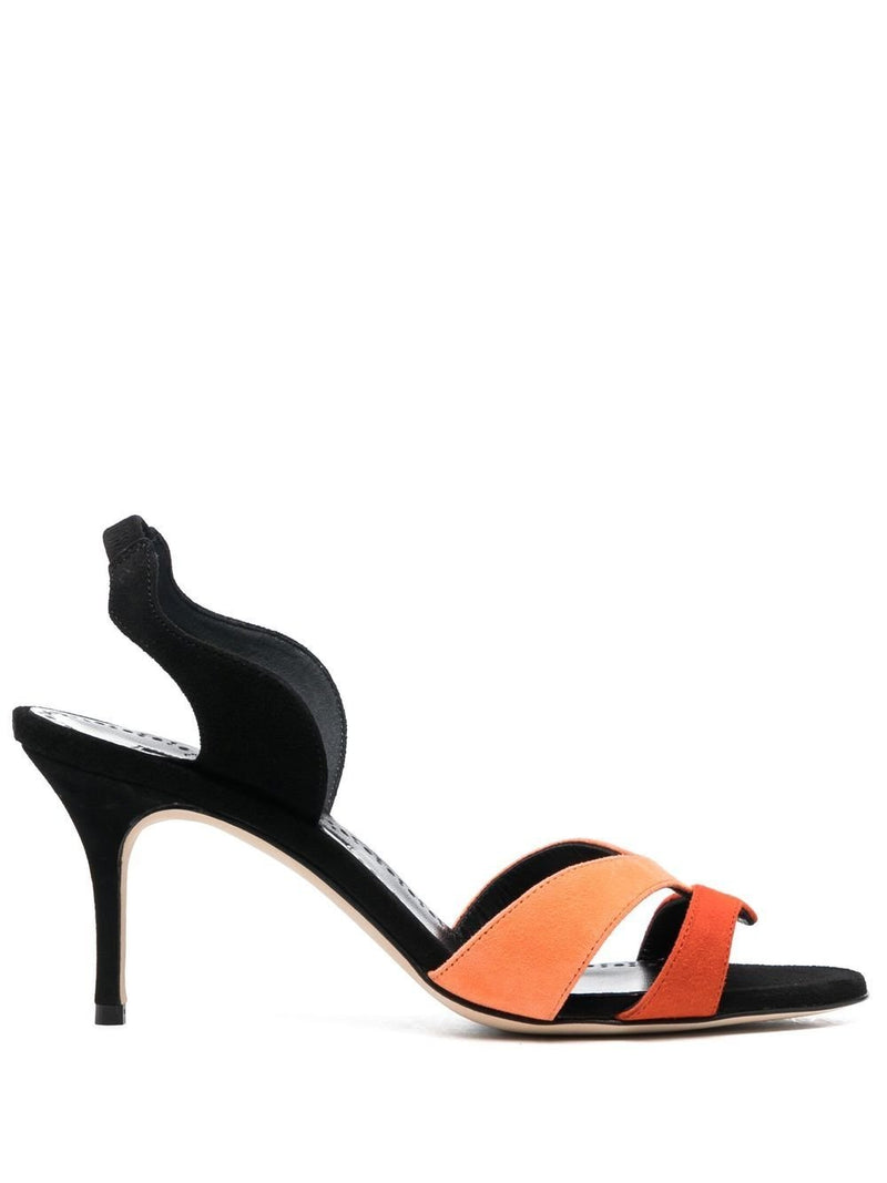 Manolo BlahnikSuede Sandals at Fashion Clinic
